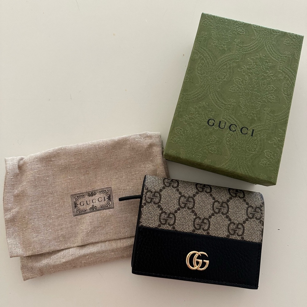 GG MARMONT CARD CASE WALLET